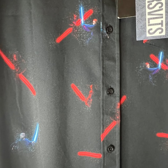 New RSVLTS Star Wars Duel of Fates Short Sleeve Shirt - Picture 4 of 5